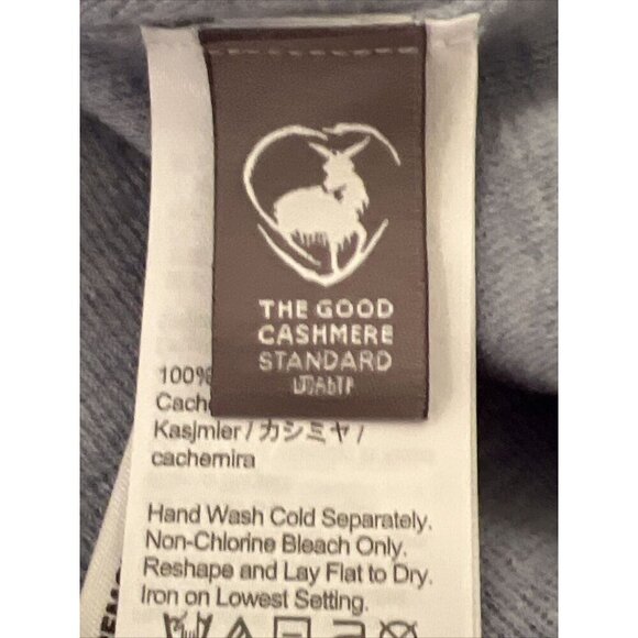 J Crew Sweater SMALL Sleeveless Blue 100% Cashmere BA046 NWT NEW - Picture 6 of 8